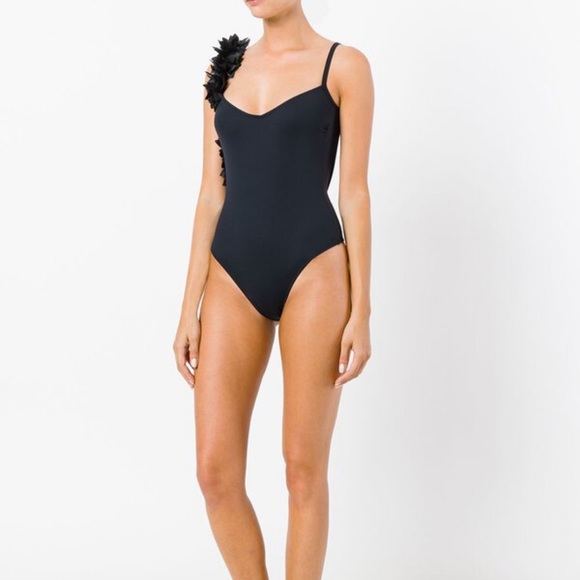 La Reveche ASSUAN BLACK one Piece swimsuit - Picture 2 of 6